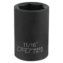 Performance Tool 1/2" Drive 11/16" 6-Point Impact Socket