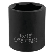 Performance Tool 1/2" Drive 15/16" 6-Point Impact Socket