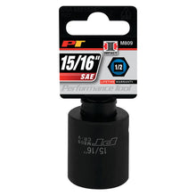 Performance Tool 1/2" Drive 15/16" 6-Point Impact Socket