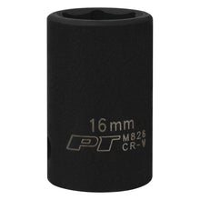 Performance Tool 1/2″ Drive 16mm 6-Point Impact Socket