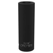 Performance Tool 1/2″ Drive 11/16" 6-Point Deep Impact Socket