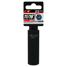 Performance Tool 1/2″ Drive 11/16" 6-Point Deep Impact Socket