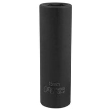 Performance Tool 1/2″ Drive 15mm 6-Point Deep Impact Socket