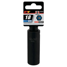 Performance Tool 1/2″ Drive 18mm 6-Point Deep Impact Socket