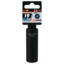 Performance Tool 1/2″ Drive 19mm 6-Point Deep Impact Socket