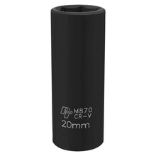 Performance Tool 1/2″ Drive 20mm 6-Point Deep Impact Socket