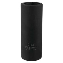 Performance Tool 1/2″ Drive 21mm 6-Point Deep Impact Socket