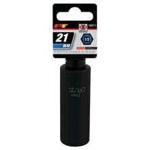 Performance Tool 1/2″ Drive 21mm 6-Point Deep Impact Socket