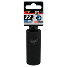 Performance Tool 1/2″ Drive 22mm 6-Point Deep Impact Socket