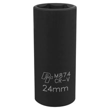 Performance Tool 1/2″ Drive 24mm 6-Point Deep Impact Socket
