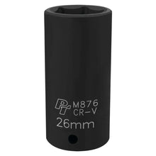 Performance Tool 1/2″ Drive 26mm 6-Point Deep Impact Socket