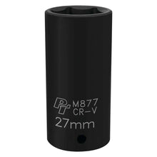 Performance Tool 1/2″ Drive 27mm 6-Point Deep Impact Socket