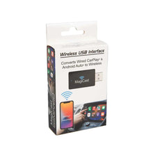 Power Acoustik MagiCast USB Interface - Apple CarPlay/Android Auto Wired to Wireless