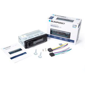 Blaupunkt Fixed Face Mechless AM/FM Receiver with Bluetooth & USB Inputs