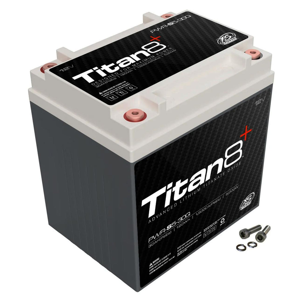 XS Power Titan-8 Lithium Battery 5000 Watts / 30Ah