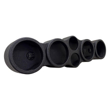 QPower “QBOMB” Sealed Empty Speaker Pod for (4) 6.5" Speakers & (2) 3" Tweeters