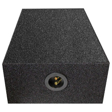 Qpower Single 10" Universal Downfire or Behind the Seat Emplty Enclosure