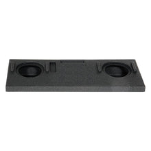 QPower "QBOMB" Toyota Tundra Crew Max Cab '14 -'21 Dual 10" Vented Woofer Enclosure