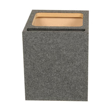QPower Single Square 12" Slot Ported Empty Woofer Enclosure