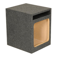 QPower Single Square 12" Slot Ported Empty Woofer Enclosure