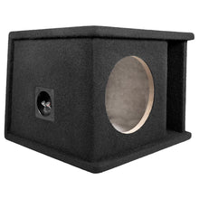 QPower Single 8″ Curved Vent Port Empty Woofer Enclosure