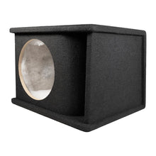 QPower Single 10″ Curved Vent Port Empty Woofer Enclosure
