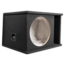 QPower Single 12″ Curved Vent Port Empty Woofer Enclosure