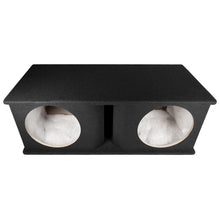 QPower Dual 12″ Curved Vent Port Empty Woofer Enclosure