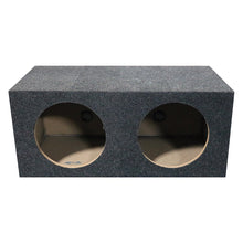 Dual 15″ Sealed Heavy Duty Square Empty Woofer Box
