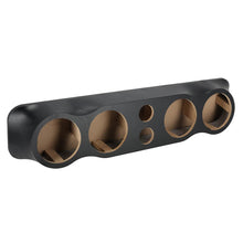 QPower Vinyl Covered Sealed Empty Speaker Pod with (4) 6.5" Speakers & (2) 3" Tweeters