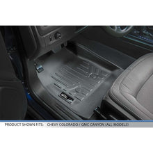 Smartliner Front/2nd Row Floor Liners '15-'22 Chevy Colorado Crew Cab/GMC Canyon Crew Cab (Black)