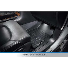 Smartliner Floor Liners Front/2nd Row 2001 - 2007 Silverado/Sierra Ext Extended Cab (Black)