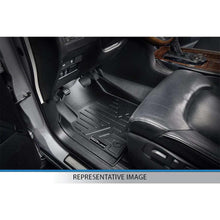 Smartliner Floor Liners Front/2nd Row 2001 - 2007 Silverado/Sierra Ext Extended Cab (Black)
