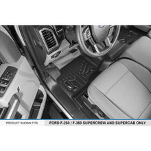 Smartliner Floor Liners Front/2nd Row '17-25 Ford F-250/F-350 Super Duty Super Crew (Black)