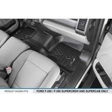 Smartliner Floor Liners Front/2nd Row '17-25 Ford F-250/F-350 Super Duty Super Crew (Black)