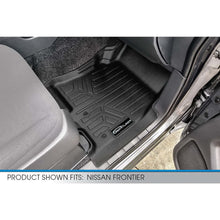 Smartliner Floor Liners Front/2nd Row 2022–2025 Nissan Frontier Crew Cab (Black)