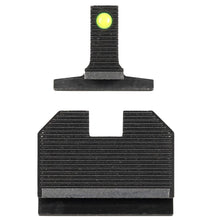 Night Fision Optic Height Fiber Optic Sight Set for Smith & Wesson M&P 2.0 Green Front/Blank Rear