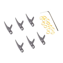 Swhacker Levi Morgan Series 2-Blade 100 Grain 2" Curved Replacement Blades (6 pack)