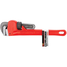 Performance Tool Heavy-Duty Adjustable Straight Pipe Wrench 10-inch