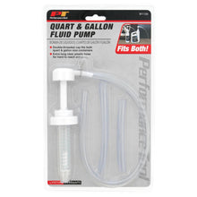 Performance Tool Quart/Gallon Fluid Pump and Hose