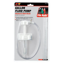 Performance Tool Standard & Wide Mouth Gallon Fluid Pump