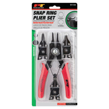 Performance Tool Interchangeable Jaw Snap Ring Plier Set (5-Piece Set)
