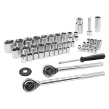 Performance Tool SAE/Metric Socket Set (52-Piece Set)