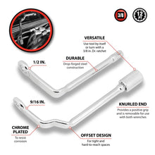 Performance Tool SAE Offset Distributor Clamp Wrench