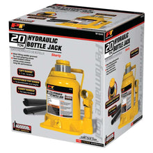 Performance Tool 20-Ton Heavy Duty Shorty Hydraulic Bottle Jack (40000 lbs.)