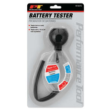 Performance Tool Deluxe Battery Tester with Easy-to-Read Scale and Pointer