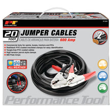 Performance Tool 2ga 20'  800 Amp Battery Jumper Cables