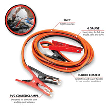 Performance Tool 16' 6ga. 400 Amp Battery Jumper Cables