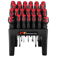 Performance Tool Screwdriver Set with Rack (26 Piece)