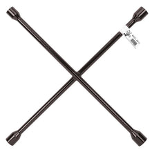 Performance Tool Silver 20-Inch SAE/Metric 4-Way Cross Lug Wrench